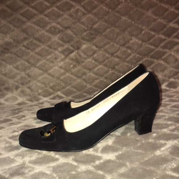 Salvatore Ferragamo Black purple with buckle - Picture 3 of 7